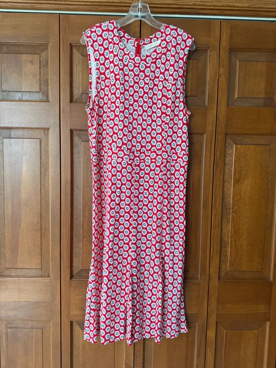 Tory Burch Dresses & Skirts - Tory Burch Red and White Floral Dress